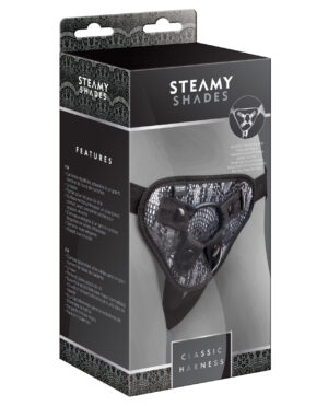 Steamy Shades Classic Harness - Black/White
