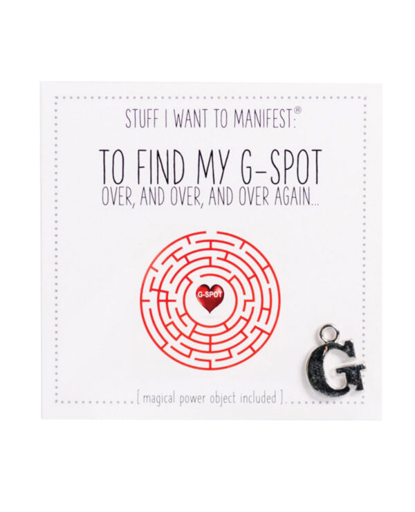 Warm Human Find My G Spot Mini Card & Charm