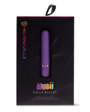 Nu Sensuelle Nubii Tulla Rounded Tip 10 Speed  Bullet - Purple