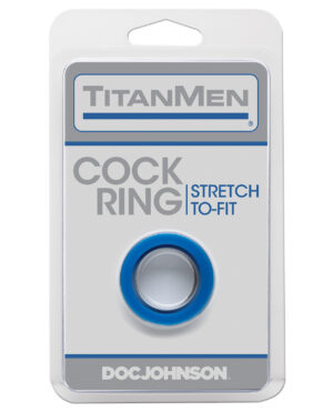 Titanmen Tools Cock Ring - Blue