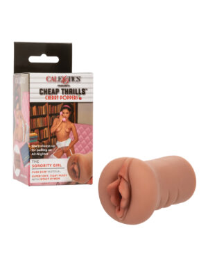 NO ETA $Cheap Thrills Cherry Poppers The Sorority Girl - Tan