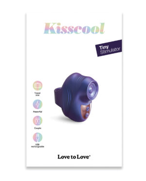 Love to Love Kisscool Tapping Finger Vibe - Midnight Indigo