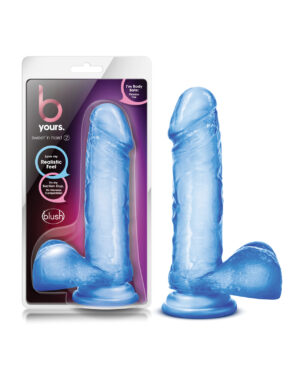Blush B Yours Sweet n Hard 2 w/Suction Cup - Blue