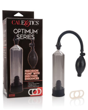 NO ETA Optimum Series Precision Pump With Erection Enhancer - Smoke