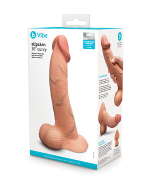 b-Vibe Slipskin 10" Curvy - Mocha
