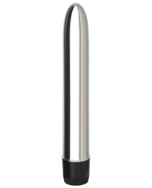 Erotic Toy Company Chrome Classics 7" Vibe - Silver