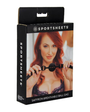 Saffron Breathable Ball Gag