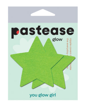 Pastease Premium Star - Glow in the Dark Green O/S