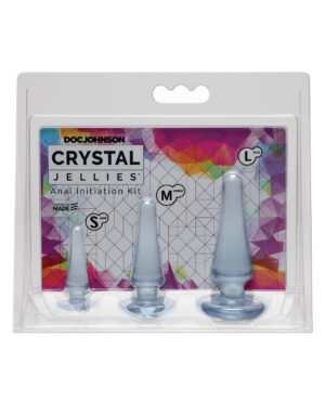 Crystal Jellies Anal Initiation Kit - Clear