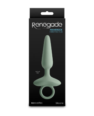 Renegade Maverick Vibrating Anal Plug - Sage