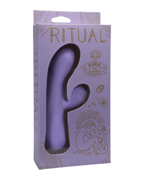 RITUAL Aura Rechargeable Silicone Rabbit Vibe - Lilac