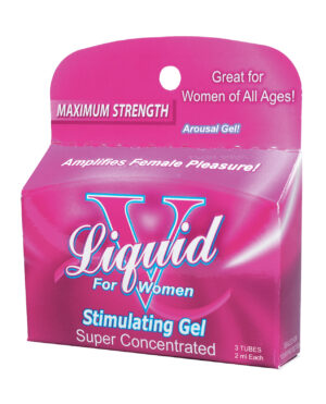 Liquid V Female Stimulant - Pillow Box of 3