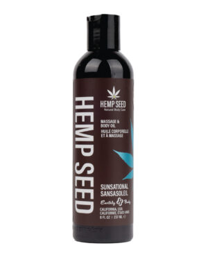 Earthly Body Massage & Body Oil - 8 oz Sunsational