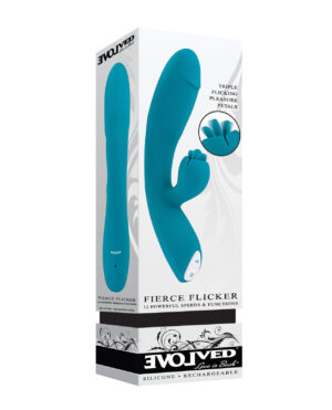 Evolved Fierce Flicker - Teal