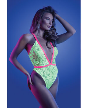 Glow Spotlight Teddy Neon Chartreuse M/L
