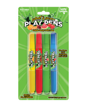 Sweet & Sour Flavored Play Pens - Pack of 4