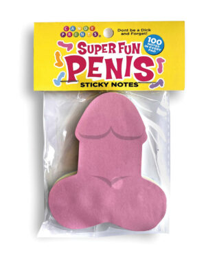 Super Fun Penis Sticky Notes - 100 Notes Per Pad