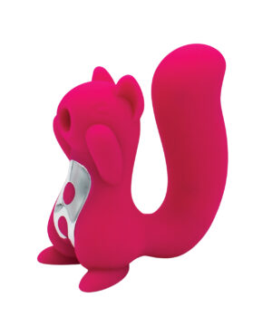 Natalie's Toy Box Screaming Squirrel Pulsing and Vibrating - Hot Pink