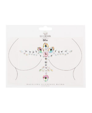 Shots Bliss Dazzling Cleavage Bling Sticker O/S